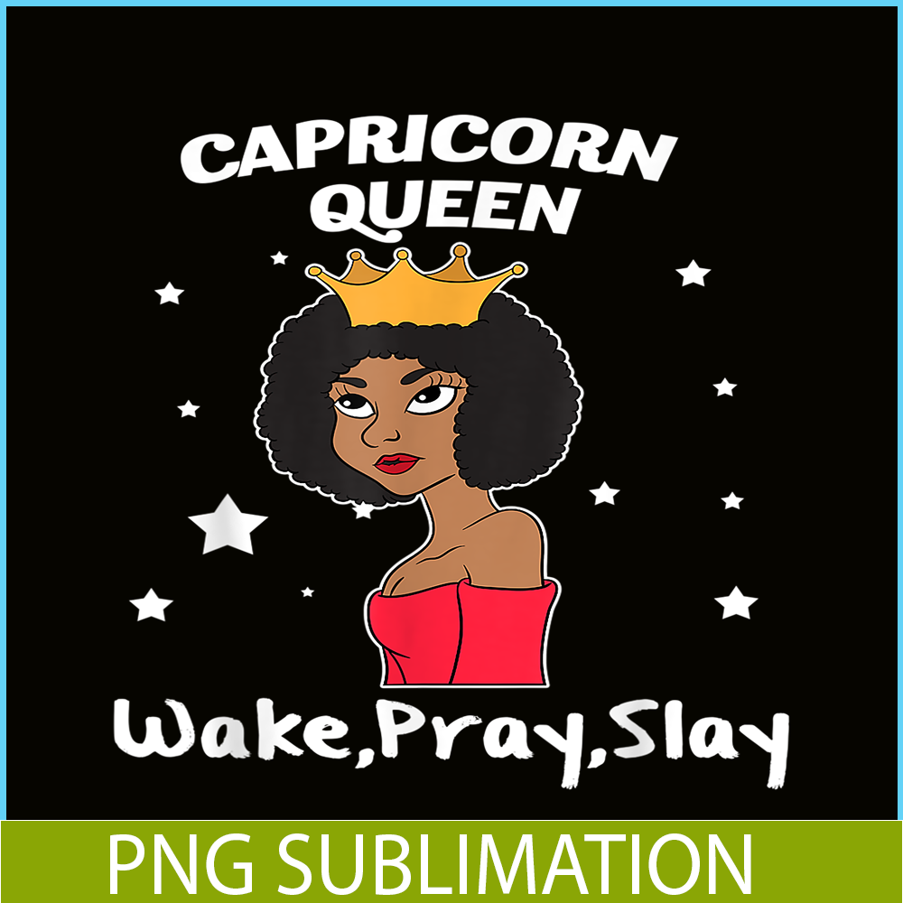 CPB28102311-Capricorn Black Queen Women PNG Zodiac Sign PNG Capricorn Character PNG.png