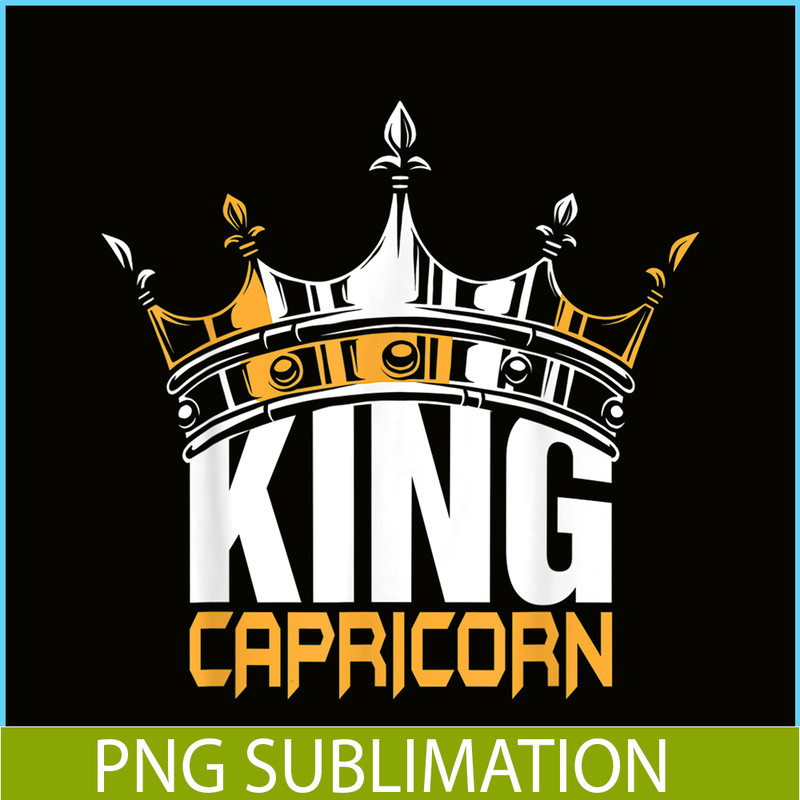CPB28102364-King Capricorn PNG Birthday Zodiac PNG Capricorn PNG.png