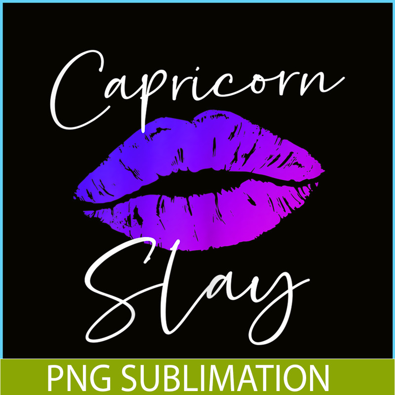 CPB28102378-Capricorn Slay Lips PNG Sexy Capricorn PNG Zodiac Sign PNG.png