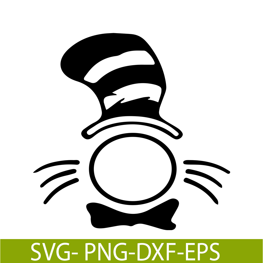 DS105122306-The Cat In The Black Hat Monogram SVG, Dr Seuss SVG, Cat in the Hat SVG DS105122306.png
