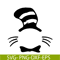 DS105122309-Black Cat With The Black Hat Monogram SVG, Dr Seuss SVG, Cat in the Hat SVG DS105122309.png