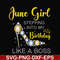 BD0031-June girl stepping into my birthday like a boss svg, png, dxf, eps digital file BD0031.jpg