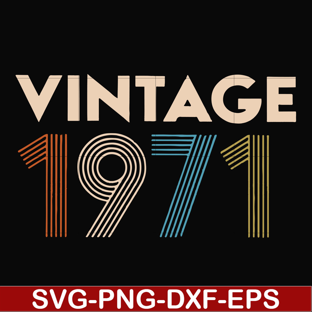 FN000169-Vintage 1971 svg, png, dxf, eps file FN000169.jpg