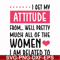 FN000278-I get my attitude from well pretty much all of the women I am related to svg, png, dxf, eps file FN000278.jpg