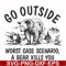 FN000874-Go outside worst case scenario a bear kills you svg, png, dxf, eps file FN000874.jpg
