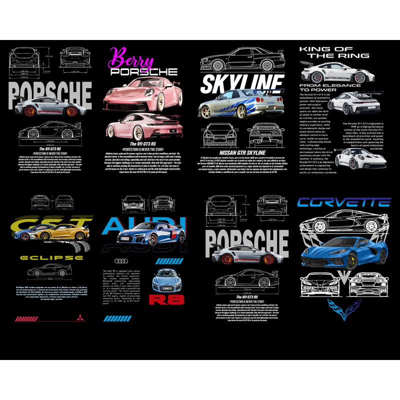 90 Premium Car Tshirt Design Bundle All Are Premium Design Buy Now 1