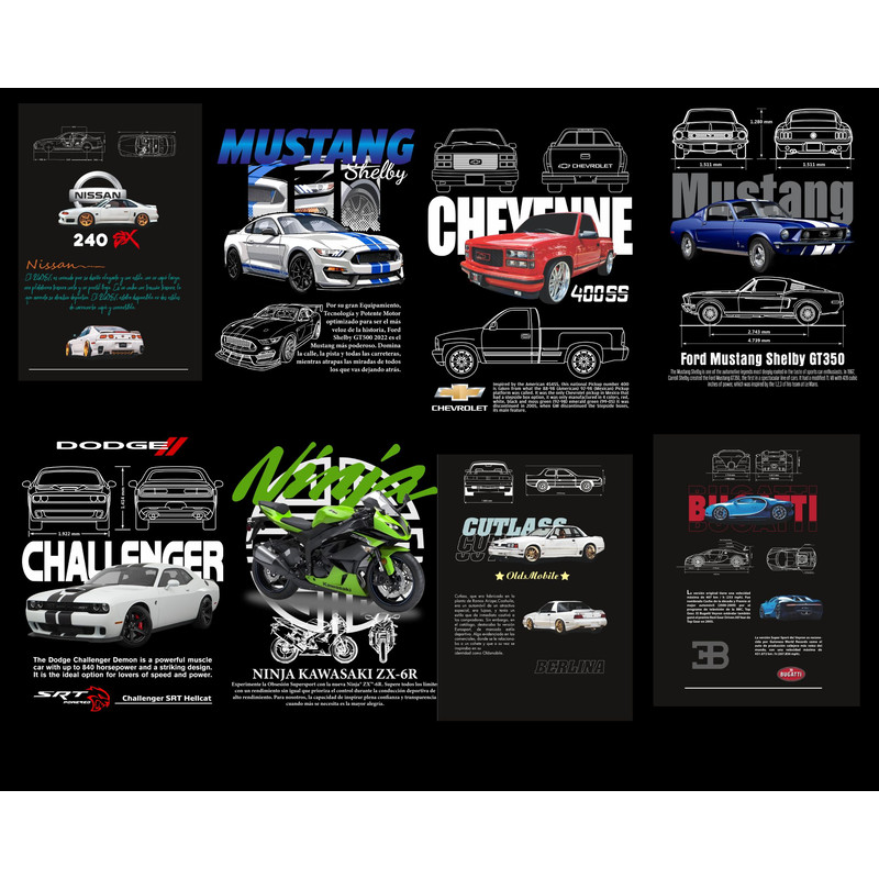 90 Premium Car Tshirt Design Bundle All Are Premium Design Buy Now 4