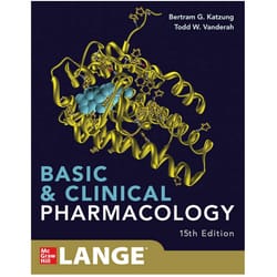 basic and clinical pharmacology 15th