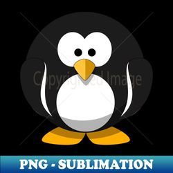 Cute baby penguin - Retro PNG Sublimation Digital Download - Bold & Eye-catching