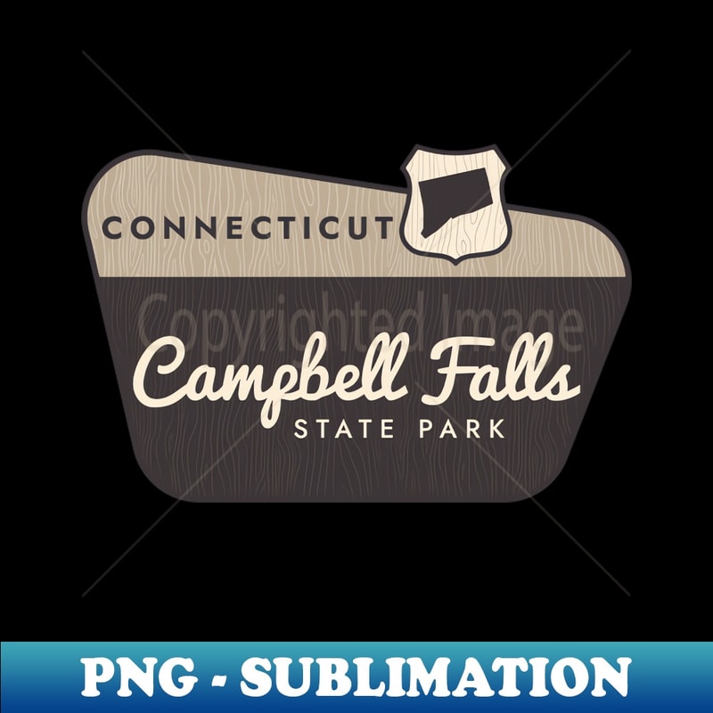 Campbell Falls State Park Connecticut Welcome Sign - Modern | Inspire ...