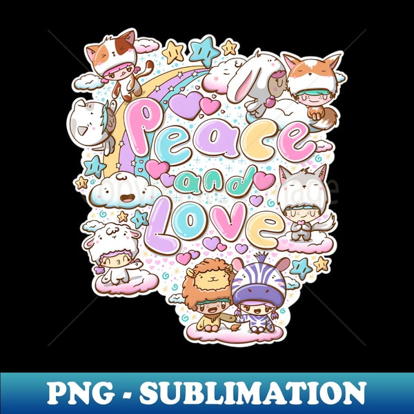 NC-20456_Peace and love preditors and prey in kawaii style 2666.jpg
