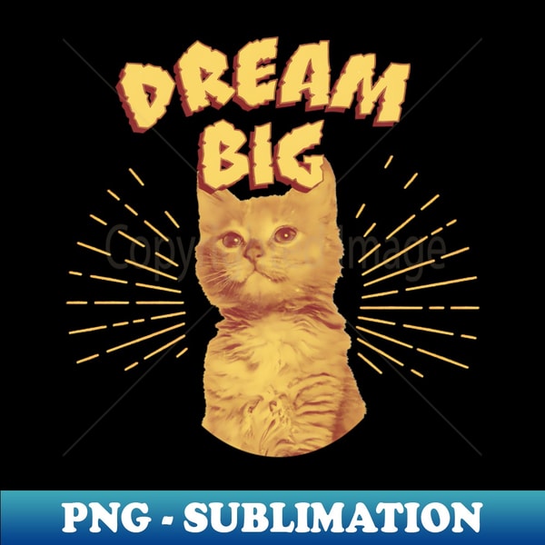 VP-15048_Dream big Vintage Cat T-shirts 5165.jpg