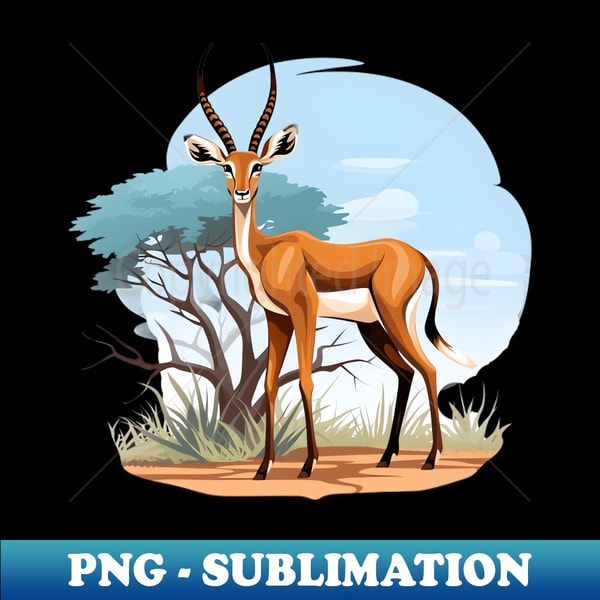 Springbok - PNG Transparent Digital Download File for Sublim - Inspire ...