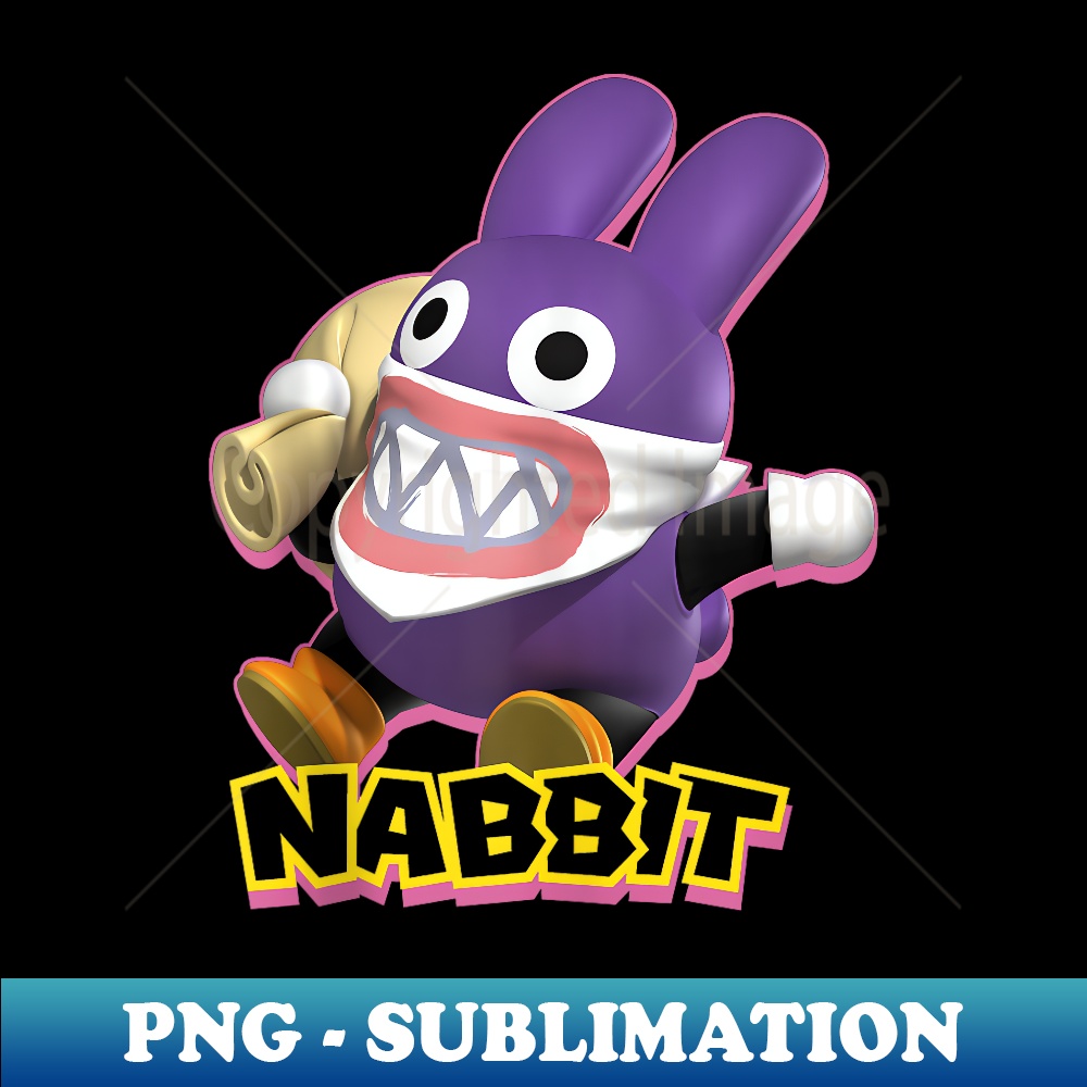 Nabbit Ravio Super Mario Nabbit Action Pose Portrait Logo - PNG Transpare | Inspire ...