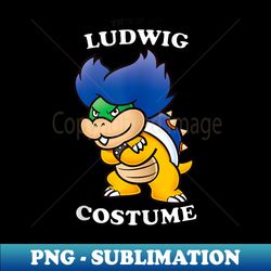 Super Mario This Is My Ludwig Costume - Sublimation-Ready PNG File - Revolutionize Your Designs