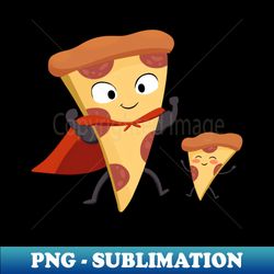 Pizza dad and baby - PNG Transparent Sublimation Design - Add a Festive Touch to Every Day
