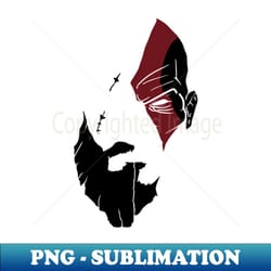 kratos - god of war v2 - sublimation-ready png file - bring your designs to life