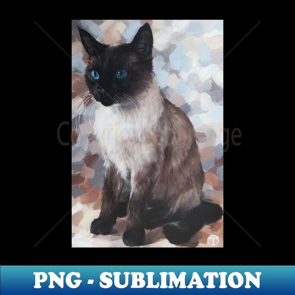 ZV-66397_SIAMESE CAT Siamese cat with blue eyes Kawaii Animals New Zealand Animals 2429.jpg