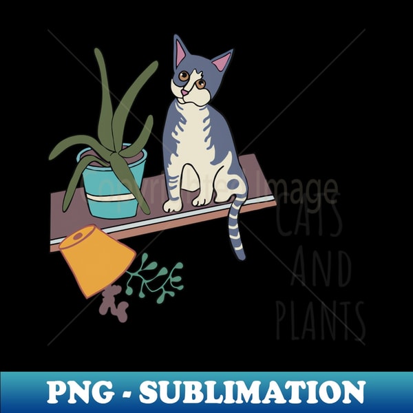MR-9751_Cat on a shelf with plants 3966.jpg