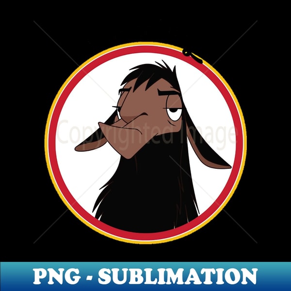 MU-43673_Kuzco NO TOUCHY sad llama emperors new groove emperor david spade back off no touch funny gift Acti 8860.jpg