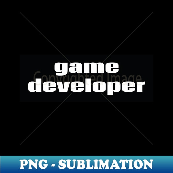 Game Developer - Vintage Sublimation PNG Download - Create w | Inspire ...