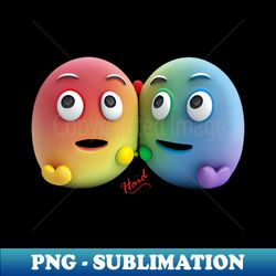 Emoji in colors AI Haid - High-Resolution PNG Sublimation File - Unlock Vibrant Sublimation Designs