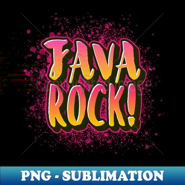JAVA ROCK - Exclusive PNG Sublimation Download - Create with | Inspire ...
