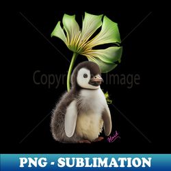 Cute baby penguin - AI Haid - PNG Sublimation Digital Download - Perfect for Sublimation Art