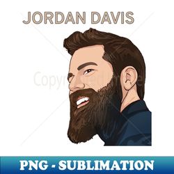 Jordan Davis - Instant PNG Sublimation Download - Perfect for Sublimation Mastery