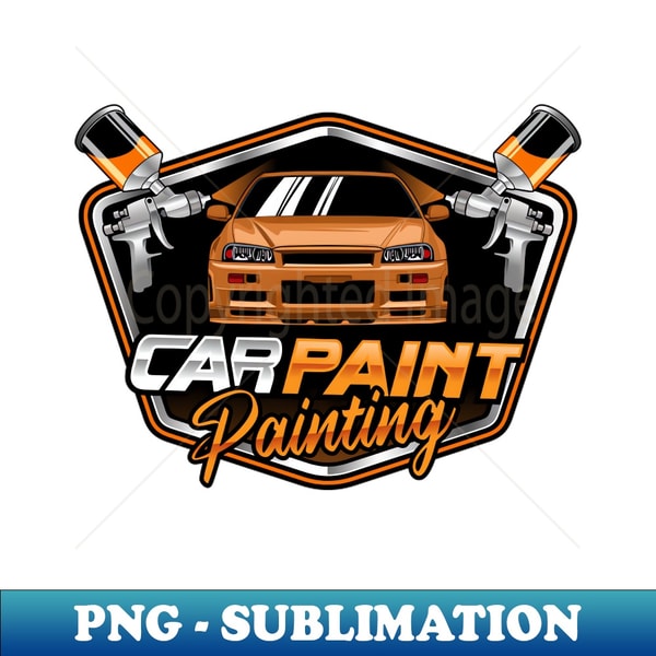 Car Paint - R34 GT-R - PNG Transparent Sublimation Design | Inspire Uplift