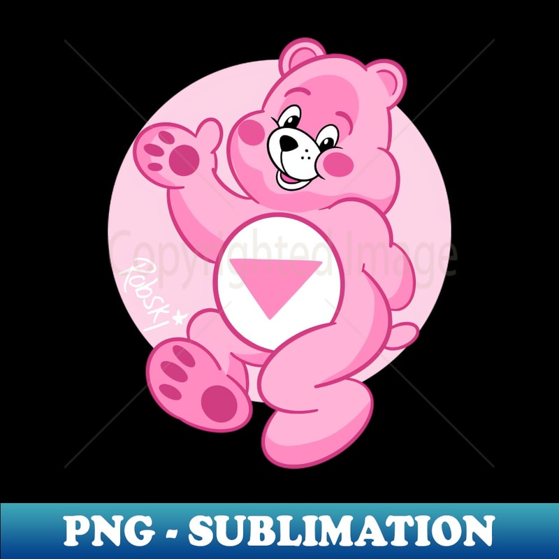 Queer Bearz - queer bear pink - Professional Sublimation Digital Download