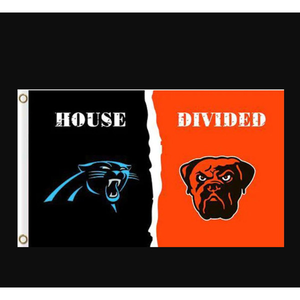 Carolina Panthers and Cleveland Browns Divided Flag 3x5ft.png