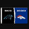 Carolina Panthers and Denver Broncos Divided Flag 3x5ft.png