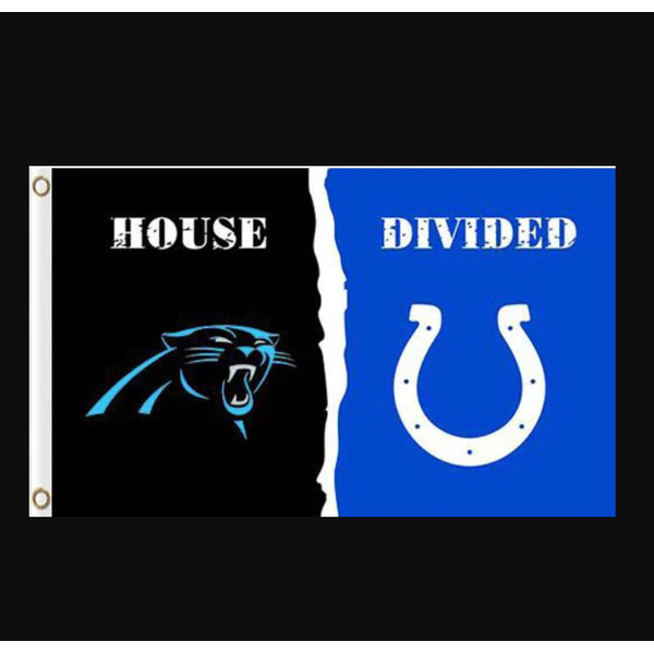 Carolina Panthers and Indianapolis Colts Divided Flag 3x5ft.png