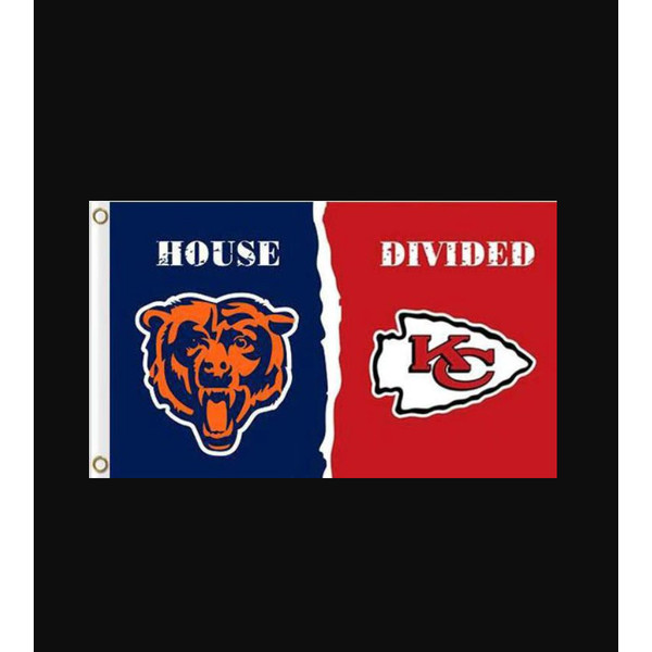 Chicago Bears and Kansas City Chiefs Divided Flag 3x5ft.png