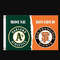 Oakland Athletics and San Francisco Giants Divided Flag 3x5ft.png