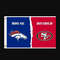 Denver Broncos and San Francisco 49ers Divided Flag 3x5ft.png
