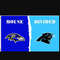 Baltimore Ravens and Carolina Panthers Divided Flag 3x5ft.png