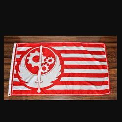 California Republic Fallout Flag Banner Brotherhood of Steel 3' x 5' USA