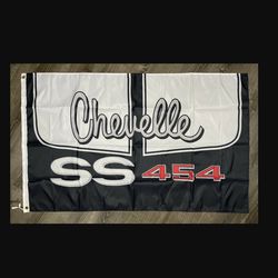 Chevelle SS Super Sport 454 Flag 3x5ft Banner Big Block Chevy Chevrolet