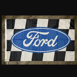 Ford Racing Shelby Cobra SVT Special Vehicle Team Performance Flag 3x5ft