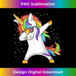 Dabbing Unicorn Rainbow Girls Kids Women Dab Unicorn - Urban Sublimation PNG Design - Crafted for Sublimation Excellence