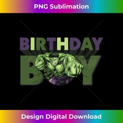 Marvel Avengers Incredible Hulk Smash Birthday Boy Long Sleeve - Minimalist Sublimation Digital File - Reimagine Your Sublimation Pieces