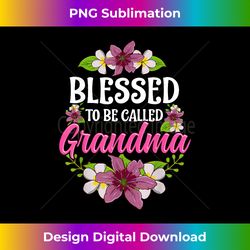 Blessed To Be Called Grandma Mothers Day - Vibrant Sublimation Digital Download - Animate Your Creative Concepts