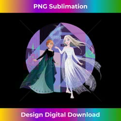 disney frozen 2 queen anna and snow queen elsa long sleeve - urban sublimation png design - animate your creative concepts