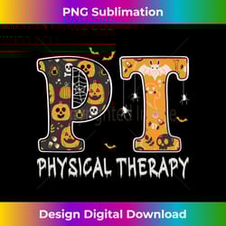 physical therapist pt halloween physical therapy spooky long sleeve - sophisticated png sublimation file - reimagine your sublimation pieces