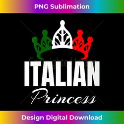 Womens Italian Princess New Jersey Garden NJ Shore V-Neck - Contemporary PNG Sublimation Design - Crafted for Sublimation Excellence
