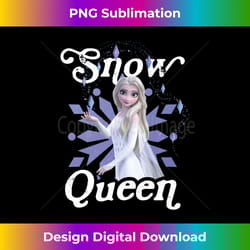 disney frozen 2 elsa snow queen portrait long sleeve - eco-friendly sublimation png download - crafted for sublimation excellence