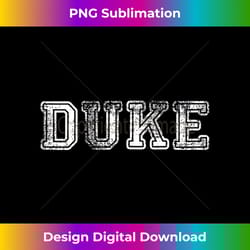 duke tank top - contemporary png sublimation design - lively and captivating visuals
