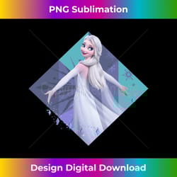 disney frozen 2 snow queen elsa fifth spirit snowflake long sleeve - eco-friendly sublimation png download - ideal for imaginative endeavors